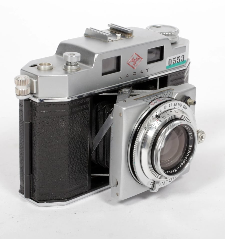 Image of AGFA Karat 36 35mm camera Xenon 50mm F2.0 lens FULL CLA #0553 TESTED