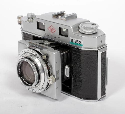 Image of AGFA Karat 36 35mm camera Xenon 50mm F2.0 lens FULL CLA #0553 TESTED