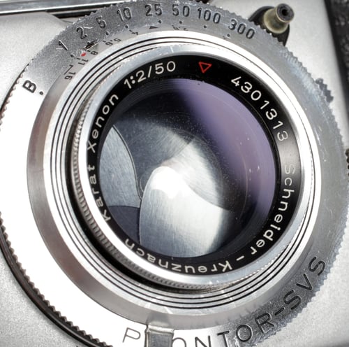 Image of AGFA Karat 36 35mm camera Xenon 50mm F2.0 lens FULL CLA #0553 TESTED