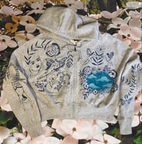 Image 1 of “Flower Moon” hoodie MEDIUM