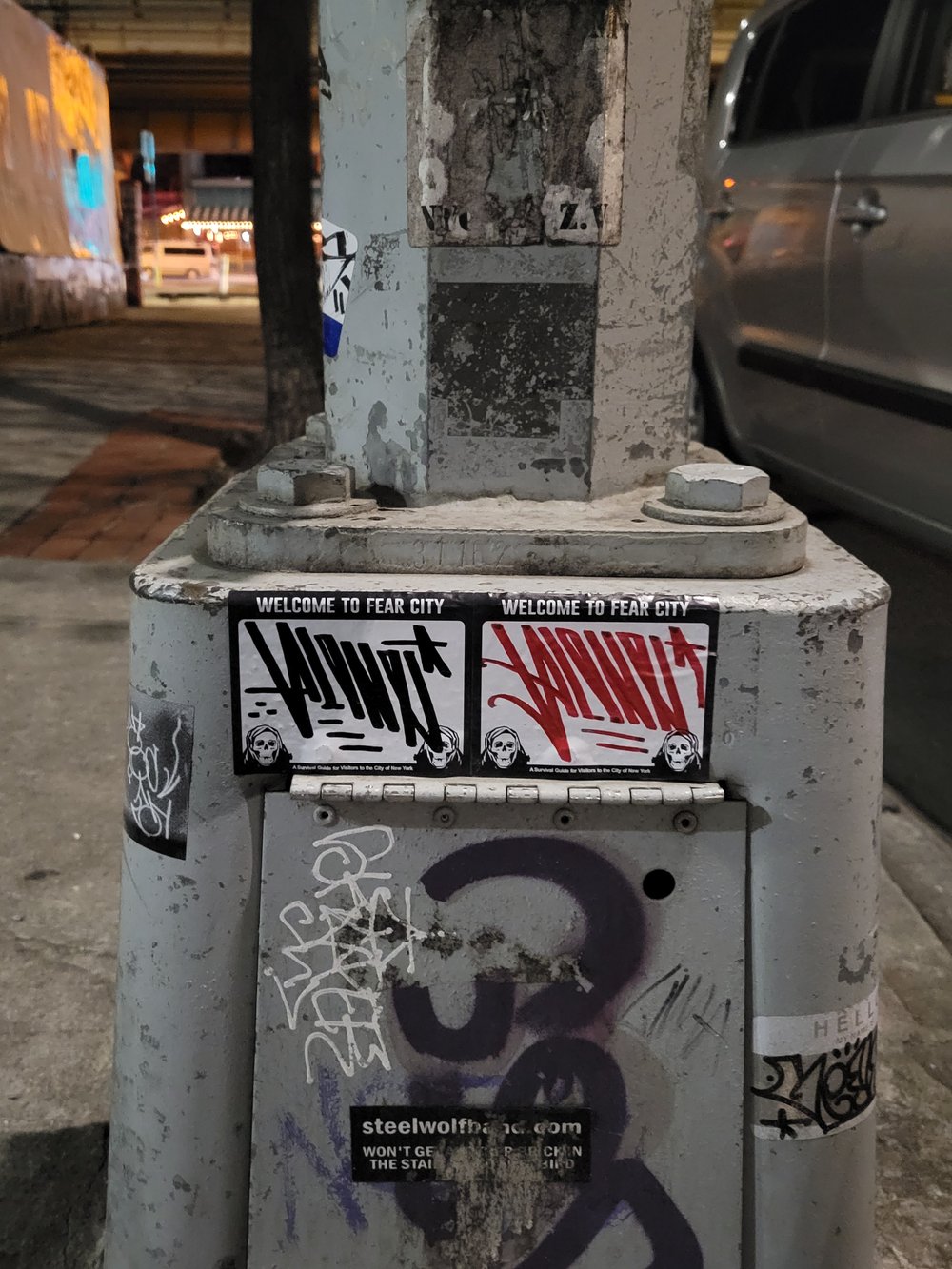Image of "Fear City" eggshells by ALONE