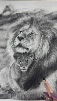 Image 2 of 9x11 ORIGINAL ART “Here for you”