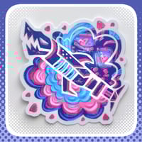 Jinx Fishbones Sticker