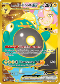 Iono's Bellibolt ex - 188/159 - SV09: Journey Together - Near Mint
