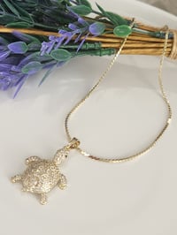 Tortuga necklace.