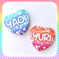 Image 2 of HEART BUTTONS