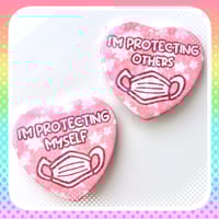 Image 3 of HEART BUTTONS