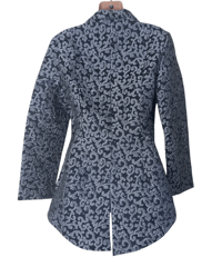 Image 3 of Handmade Ladies Bespoke Brocade Tuxedo Jacket Cosplay Principle Boy Costume UK XS