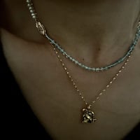 Image 2 of Fine Upcycled Two-Tone Choker
