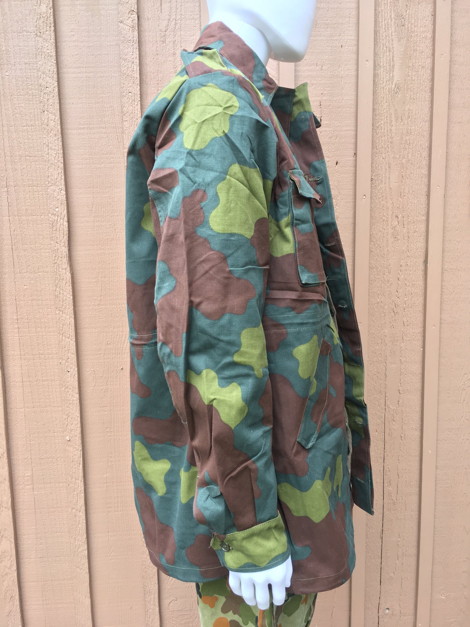 Image of Italian Military Parka w/Wool Liner – San Marco Camo – New/Unissued