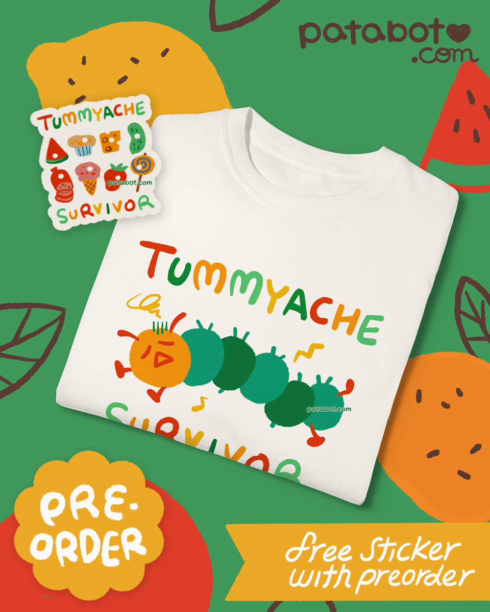 Pre Order- The Very Bloated Caterpillar