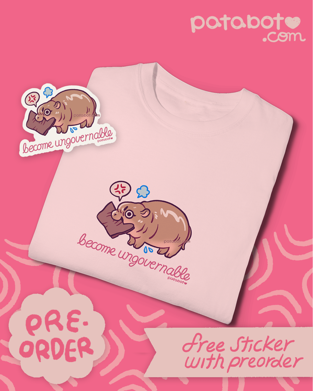 Pre Order- Ungovernable MooDeng