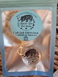 Image 4 of Car jar diffuser in carribean breezes $7.00