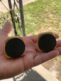 Image 3 of Bear magnet, Polymer clay magnet, Kawaii Egg toast fridge magnet