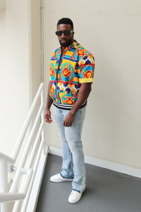 Image 4 of The Zongo Short Jacket - kente