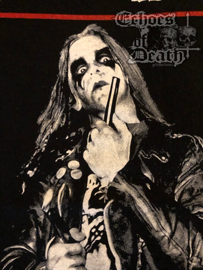 RIETAS/NÖDTVEIDT 2 Sided T-SHIRT 'The Black - The Priest of Satan' 