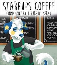 Starpups Coffee - 2 oz fursuit spray, cinnamon latte scent