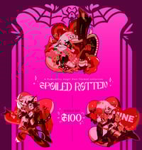 Image 2 of SPOILED ROTTEN *Pre-Order!* - An Angel Dust Pin set!
