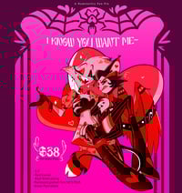 Image 4 of SPOILED ROTTEN *Pre-Order!* - An Angel Dust Pin set!
