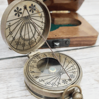Image 2 of Brass Compass