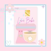 Image 4 of Bakers Sticker Card