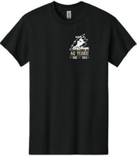 Image 2 of Item BKSS - Black Short Sleeve Cotton T-Shirt