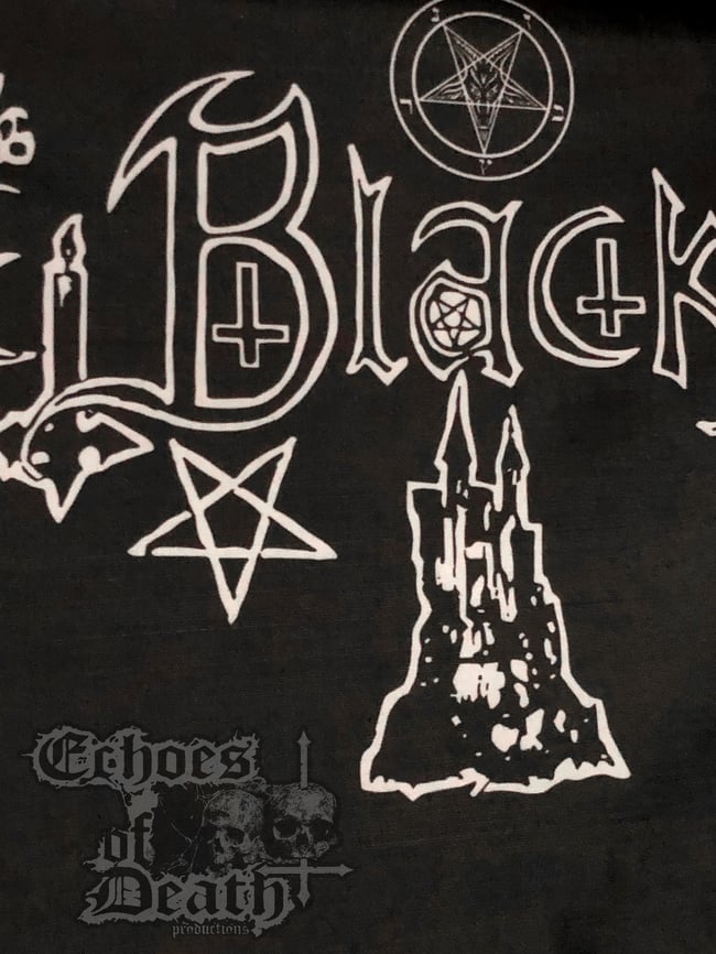 The Black Rietas Nodveit 3FTx5FT FLAG