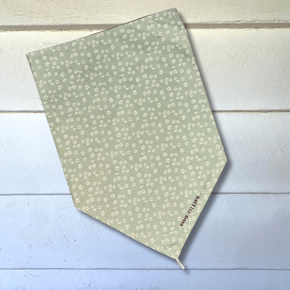 Image of Green Flower Scarf