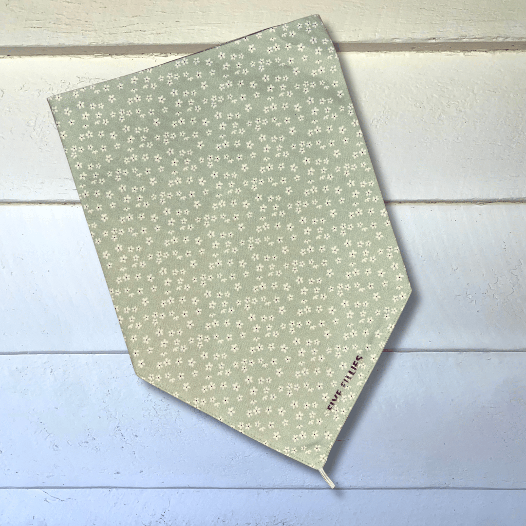 Image of Green Flower Scarf