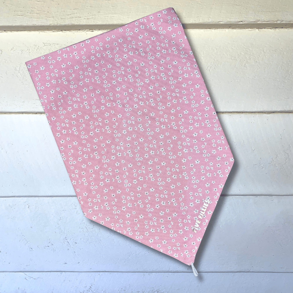 Image of Pink Flower Scarf