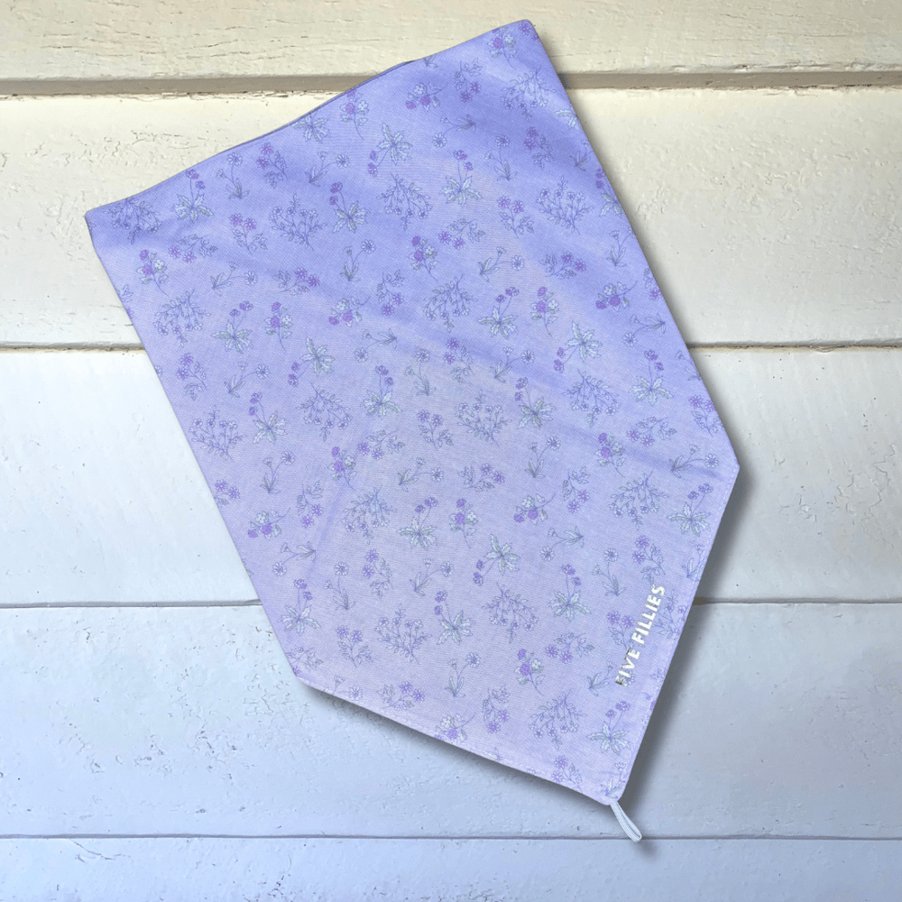 Image of Lavender Bunches Scarf
