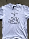 “BODY MASSAGE” Tee - Available in white and black