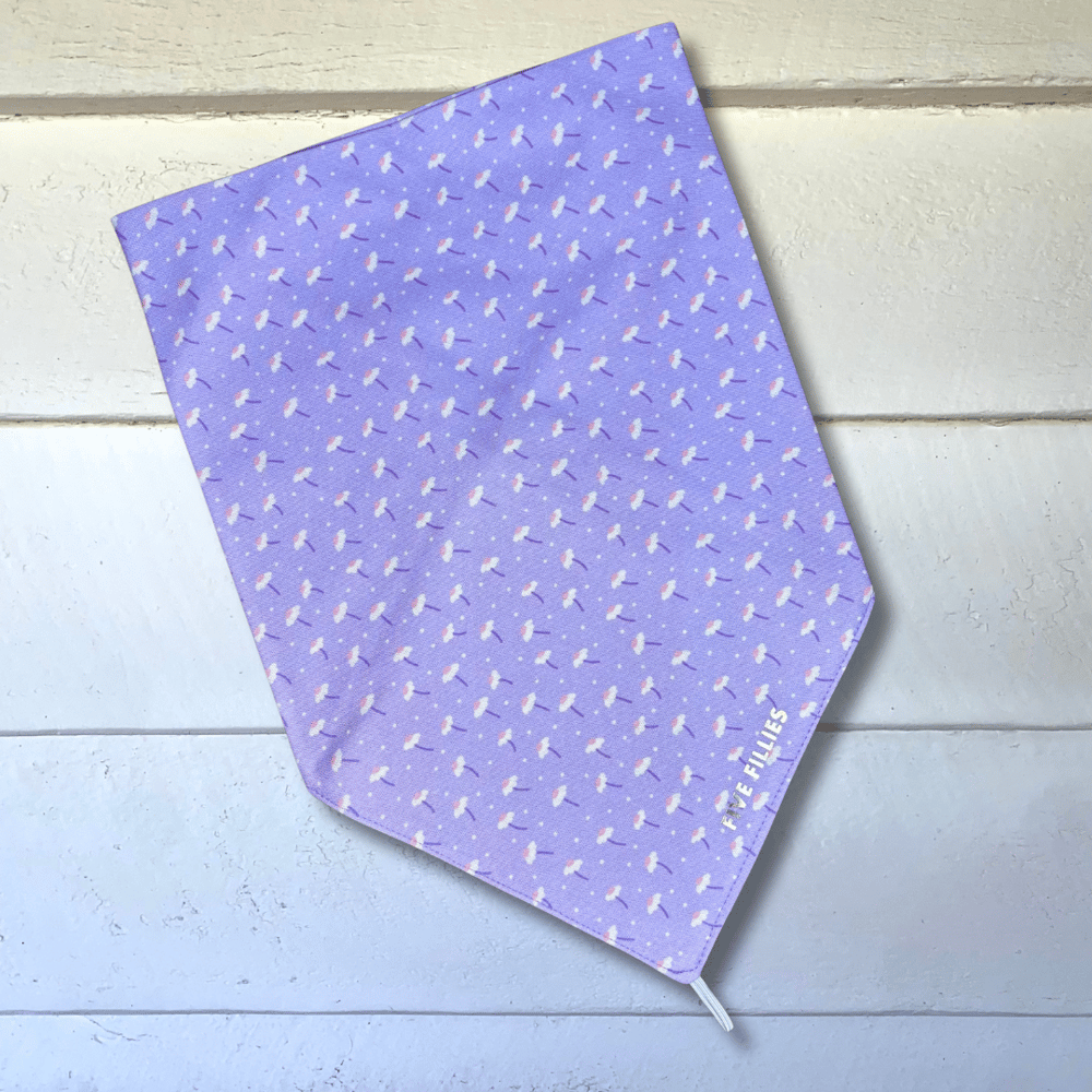 Image of Purple Daisy Scarf