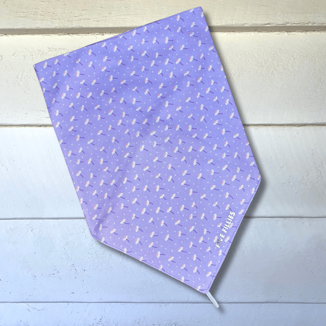 Image of Purple Daisy Scarf