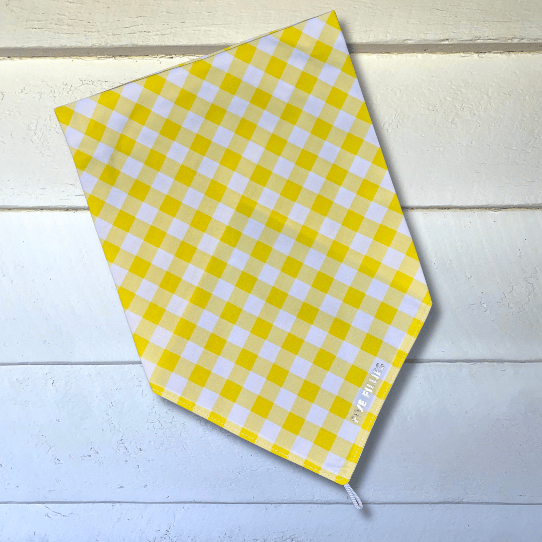 Image of Pineapple Gingham Scarf