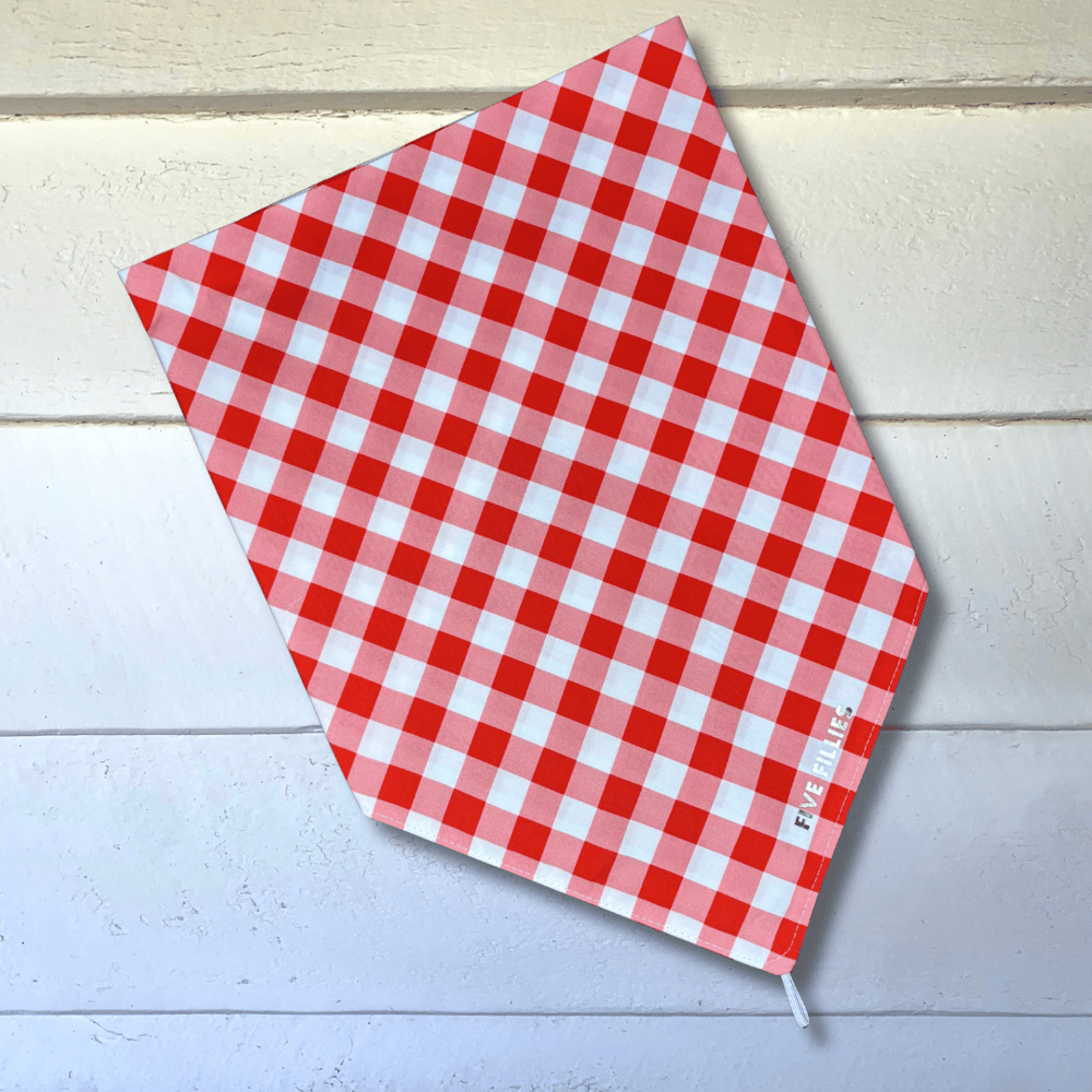 Image of Cherry Gingham Scarf