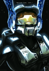 Master Chief Print