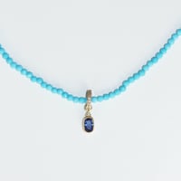 Image 2 of Odette Blue Sapphire Charm 