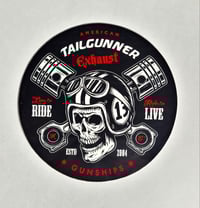 Image 1 of Tailgunner American Exhausts Brand Glossy Finish Vinyl Sticker