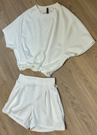 Image 1 of Bubble tailored shorts set - 5 colours 