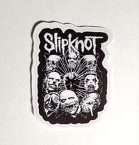 Image 1 of Slipknot Band Members Matte Vinyl Sticker