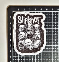 Image 2 of Slipknot Band Members Matte Vinyl Sticker