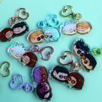 Image 1 of Tiny JJK Ships Keychains 
