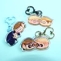 Image 2 of AOT Tiny Ship Keychains 