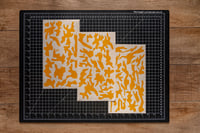 Urban Camo High Heat Vinyl Stencil Kit - 3x 11"x6" Sheets Durable, Easy, Heat Resistant, Avery St...