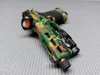 Image 2 of Flecktarn Camo High Heat Vinyl Stencil Kit - 2x 11"x6" Sheets Durable, Easy, Heat Resistant, Aver...