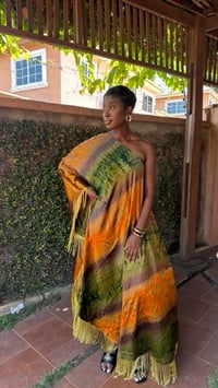 Image 2 of safari fringe maxi dress