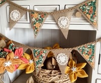 Image 2 of #38 Rustic Bunting - 10 flags *Flat rate $15.50 postage*