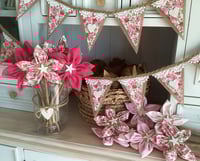 Image 1 of #34 Rustic Bunting - 10 flags *Flat rate $15.50 postage*