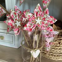 Image 1 of #8 Rustic Forever Flowers Floral Pinks